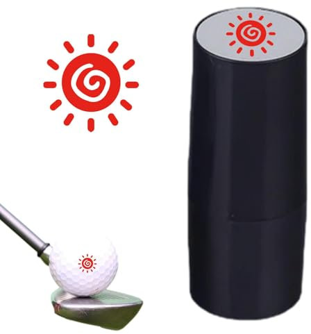 Herramienta De Plantilla De Bolas De Golf - Herramienta De Golf Logo Personalizado | Gadgets De Golf Compacto, Deportivos Con Tinta Compacto Fotosensibles En Seco