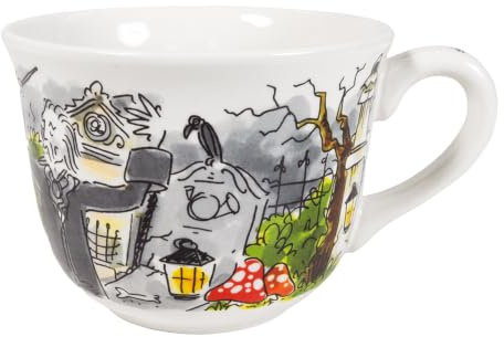 Blond Amsterdam Suppenschale Efteling Danse Macabre, 600ml | Keramik, Efteling Danse Macabre Design, Mit Henkel, Mikrowellengeeignet, Handwäsche empfohlen