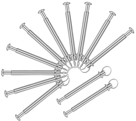 Veemoon 12ensembles Kit de Fixation pour Ventilateurs Pliables Rivets et Écrous de Remplacement pour Loisirs Créatifs