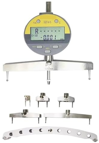 Calibrador Digital, Medidor de radio 6,5-3000 con pantalla digital electrónica, instrumento medición del diámetro la bola arco