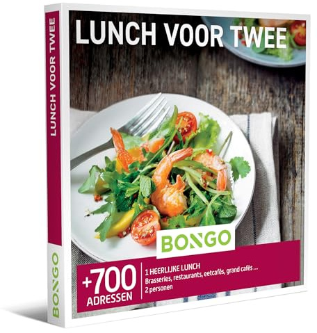 BONGO Bon - Mittagessen für Zwei | Geschenkkarten Geschenkkarte Geschenk für Mann oder Frau | 1600 Mittagessen Adressen: Brasserien, Restaurants, Cafés, Grand Cafés und mehr