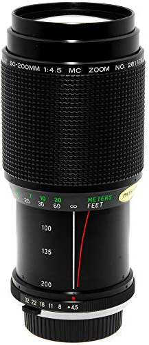 Vivitar Auto Zoom 80/200mm f4,5 obiettivo zoom per fotocamere reflex Olympus OM