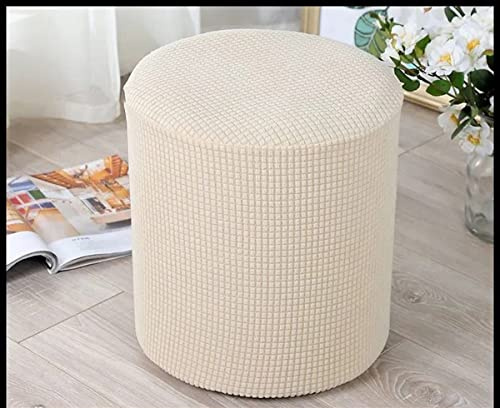 Ottomane Schonbezug Hockerbezug, Jacquard Hocker Hussen Für Fußhocker Rechteckig, Stretch Bezug Ottomane Abdeckung Überzug Hocker Protector Waschbar Hockerabdeckung (Color : #11, Size : (40X40CM))