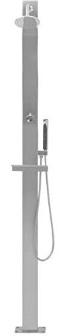 Homgoday Doccia esterna in acciaio inox dritto