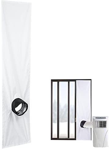 DASHIELL Kit Ventana Aire Acondicionado Portáti - 2M/ Cubierta Aislante De Ventanas para Aire Acondicionado Portátiles Y Secadoras, Sello De Ventana para Aire Acondicionado Portátiles