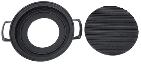 Mini gril de Barbecue rond de Style japonais en alliage d'aluminium, gril de table à charbon de bois Portable (Small Circle)