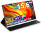 15,6'' Portable Monitor, 1080P FHD Tragbarer Monitor mit Schutzhülle, Tragbarer Mobiler IPS Bildschirm mit Lautsprechern, Ultra-Dünner Zweitbildschirm für Laptop/PC/Mac/Xbox- USB-C & HDMI Anschluss