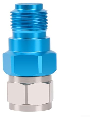 Stainless Steel Sprayer Joint, 360 Degrees Rotate Airless High Pressure Spray Nozzle Hose Swivel Joint Connector, 6×2.17cm, 7/8 Inch Male And Female