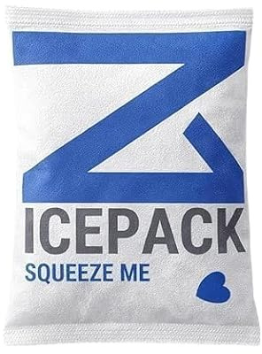Ghiaccio Istantaneo, Busta TNT, ICE PACK TNT, 14x18cm, Made in Italy! (Scatola 25 Pezzi)