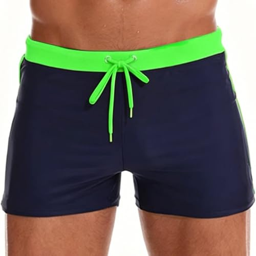 Smatstyle Costume da Bagno Uomo Pantaloncini Mare da Nuoto Calzoncini da Bango Asciugatura Rapida Elastico con Coulisse e Fodera Rete Piscina Boxershorts Resistenza al Cloro Spiaggia