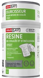 Résine de coulée et d’inclusion époxy SOLOPLAST - 500 + 250g