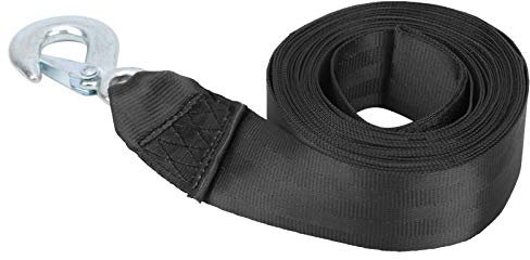 Cinturón de Remolque Marino, Barco 6 m Cinturón de cabrestante de Remolque de poliéster Cinta de Cambio de cabrestante Marino Cinturón de Remolque de Seguridad con Gancho Pesado