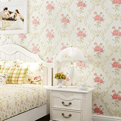 Décoration Murale DIY Papier peint autocollant 3D à grandes fleurs en trois dimensions, D pour Bureau À Domicile Salle D'étude Décoration Murale