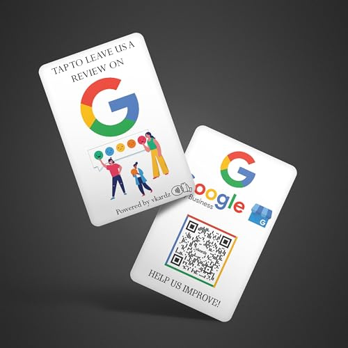 NFC-Visitenkarte überprüfen || PVC-Material – glänzender Druck || All-in-One-Bewertung und Smart-NFC-Karte