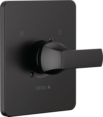 Delta T14037-BL Velum Trim Valvola, Nero Opaco