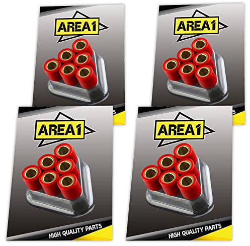 Area1 Rulli Variatore 20x17 mm (8,5/9,0/9,5/10,0) Set 4 Pezzo Rotoli per Variatore/Pesi Del Variatore compatibile con Runner DNA, X8 X9 Liberty, Jet Force Elystar, GT, Sym