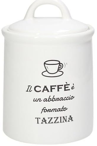Tognana BARATTOLO CAFFE IN CERAMICA BIANCO CM17 ANDREA FONTEBASSO KITCHEN COOL
