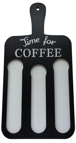 JAWSEU Porte-capsules Mural Porte Capsules de Café Coffee Capsules Stand Rangement Capsule de Café Support de Capsule de Café Porte Dosettes Distributeur Présentoir pour Capsules de Café