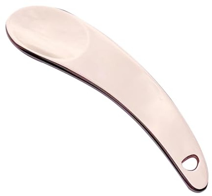 Cucchiaio da trucco, cucchiaio per crema per gli occhi, spatola per crema riutilizzabile a forma di cucchiaio da denti con design compatto, cucchiaio per crema ecologico, piccola spatola per trucco