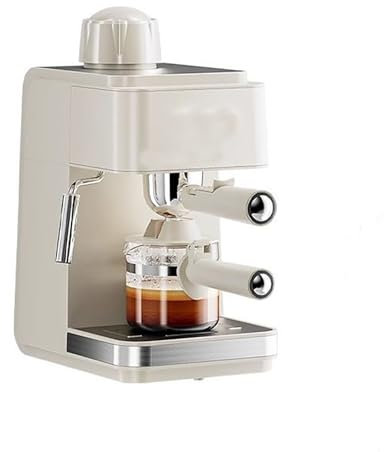 LISHAOHU Espresso Machines, Professional Coffee Machines, Home Vintage Coffee Machines, Coffee Machines With Milk Froth Steam Wand, Small Coffee Machines For Home Latte And Cappuccino Making