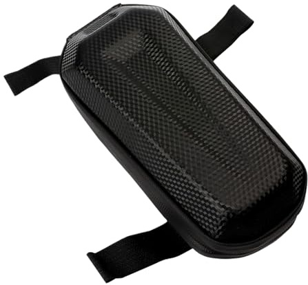 Mountainbike ramväska – 20x10x9cm Top Tube förvaringsväska, EVA Vattentät Organizer, Cykeltillbehör med telefonhållare | Hållbar väg, berg, hopfällbar, pendling, vandringsväska för cykelutrustning och
