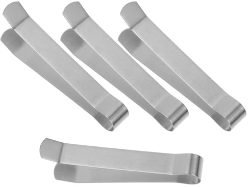 RUNROTOO Set 4 Morsetti Estintore per Candele in Acciaio Inox, Strumenti per Spegnere Stoppini, Accessori per Manutenzione Sicura di Candele da Casa