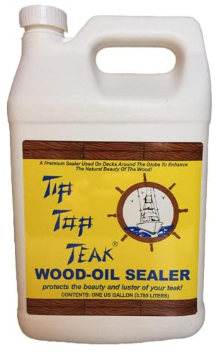 Sudbury TS1002 Tip Top Teak Wood-Oil Sealer - 1 Gallon