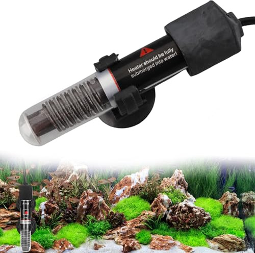 Yosoo Health Gear 50W Aquarium Heizung, Aquarium Thermostat Heizung, Temperaturregler Tauchheizung für Aquarium
