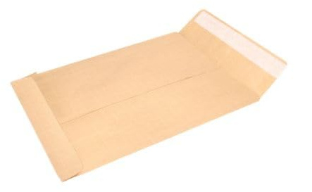 OlivErik - Sobre bolsa kraft tira de silicona. (120x170 mm - 1000 uds.)