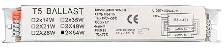 Haveratio 220-240V Fluorescent s Ballast Électronique Fluorescent Tube Universel Fluorescent Large Tension Électronique