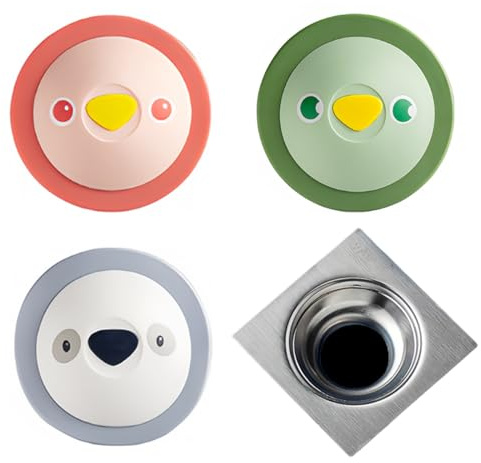 NJCXOLA 3er-Pack Silikon Badestopfen Abflussstöpsel Silikon für Dusche Badewanne Abflussstopfen Waschbecken Spülbecken Badewannenstöpsel mit Saugnapf
