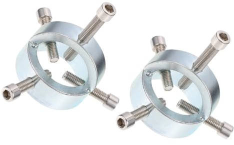 Range Hood Fan Wheel Puller 2Pc Steel Disassembly Tool for Service | Quick Teardown, Versatile Use, Silver Finish, Household Appliance Maintenance, Suited to Home Repair Tasks