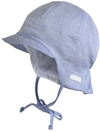 maximo Baby-Schildmütze, Futter, Band angeschnittener Nackenschutz, UV 50 Made in Germany