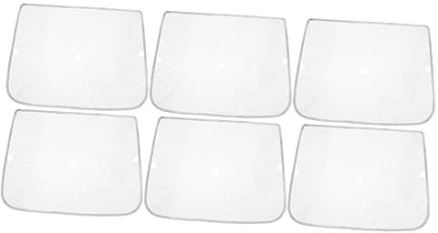 DIYEAH 6pcs Stainless Steel Grease Filter for Cooker Hood Kitchen Ventilator Strainer Mesh Range Hood Filter Net for Grease Filtering