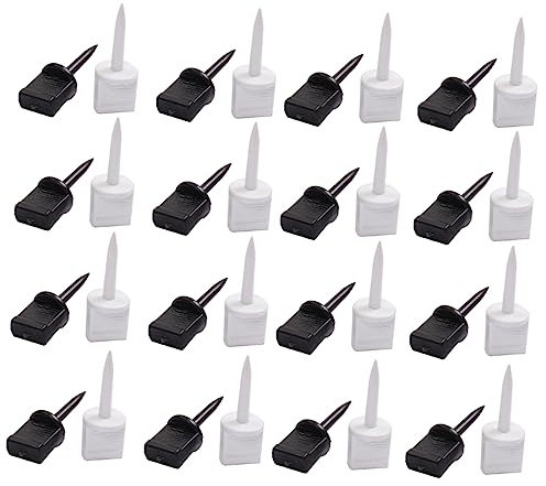 ibasenice 30stücke Teiliges Bogenschießen Zubehör Nylon Fixiernägel Professionelle Zielscheiben Fixierpins Leicht Und Langlebig Geeignet Für Papier Schaumstoffzielflächen