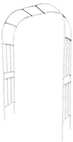 Arche de jardin résistante aux intempéries, pergola pour plantes grimpantes, arc de rose haute performance pour une utilisation en intérieur/extérieur, parfait pour la pelouse, le jardin et la