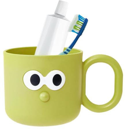 Bicchieri Per Risciacquo Spazzolino Da Denti Per Bambini - Bicchiere Per Gargarismi Antigoccia A Forma Di Cartone Animato, Portabicchiere Di Grande Diametro Con Presa Facile | Tazza Da Bagno