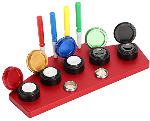 RASTKY Lente d'ingrandimento 12X con Luce e Supporto, Lancette LED da Tavolo Lente d'ingrandimento Lettura Ispezione Riparazione Saldatura, Qualsiasi modalità Colore Aggiornata e Lampada ' con