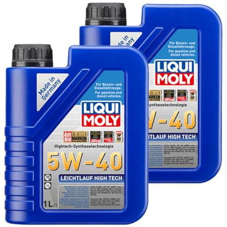2x LIQUI MOLY 3863 Leichtlauf High Tech 5W-40