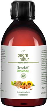 pagra natur Seveda® Massage Öl BIO - spezielle Ölmischung, 250 ml