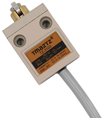 Heschen Kompakter vorverdrahteter Endschalter, TZ-3103, Kreuzrollenstößel, SPDT, tastender Typ, AC250V 5A, IP67 wasserdicht