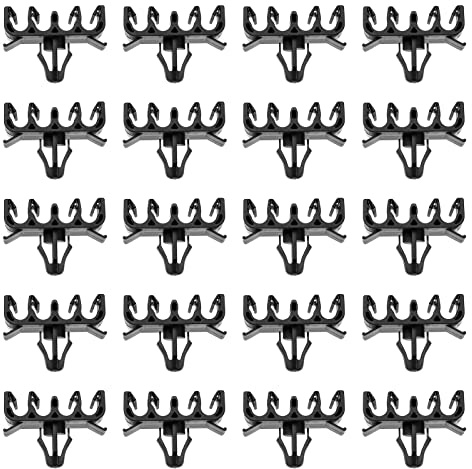 Be In Your Mind 20 Stücke Bremsleitungsrohr-Halteclip-Halter-Ersatz Kompatibel mit Toyota-Bremsrohr-Klemmenhalter-Clip-Rohr-Stützstangen-Clips