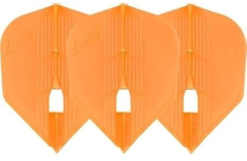 PerfectDarts 1 Set L Style Champagne Dart Flights Shape DIMPLE