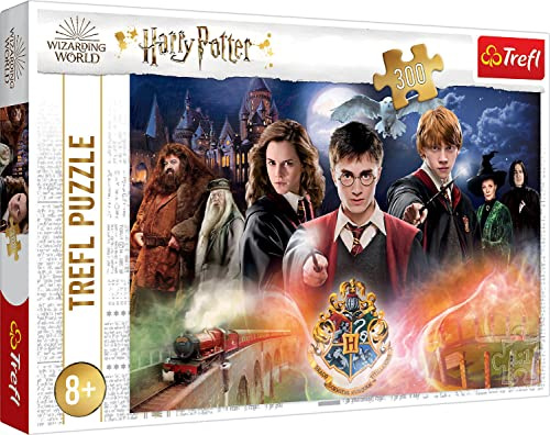 Trefl - Puzzle 300 Teile, Der geheimnisvolle Harry Potter,Warner, 8+ | Fördert Konzentration und Beobachtungsgabe, hohe Qualität, Geschenk, farbenfrohe Puzzles voller Details, kreativer Spielspaß