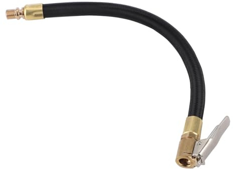 Aramox Inflator Hose, Tire Inflator Hose Extension Tube Tyre Pump Quick Inflation Chuck Adapter Tire Valve Extension Tube Tire Inflator Pump Hose Adapter