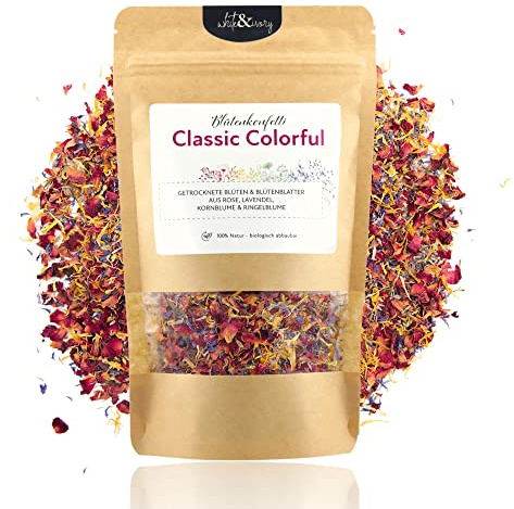 Blütenkonfetti „Classic Colorful“ Mix 300g (5 Liter)