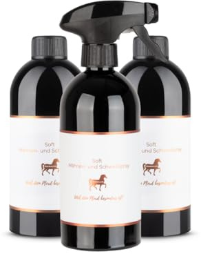 Animalon Spray d'entretien pour crinière et queue (3 x 500 ml, nourrissant)