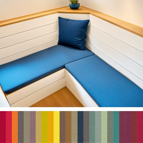 Benutzerdefinierte Größe Sitzpolster Bank, Bankauflage Nach Maß Indoor, Waschbar Sitzauflage Bank, Abnehmbarem Outdoor Sitzkissen, Rutschfeste Gartenbank Auflage, Sitzauflagen Für Bank (3cm Dicke)
