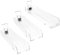 iplusmile 3 Pz Spingisigarette Automatico Espositore Da Banco Negozio Portasigarette in Plastica Vetrina Per Per Negozio Dettaglio Vassoio Spingisigarette Pc Transparent