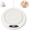 Calentador taza cafe,Calentador de café eléctrico Taza de café que mantiene el calor - Calentador de tazas de escritorio inteligente con 3 configuraciones de temperatura Calentador